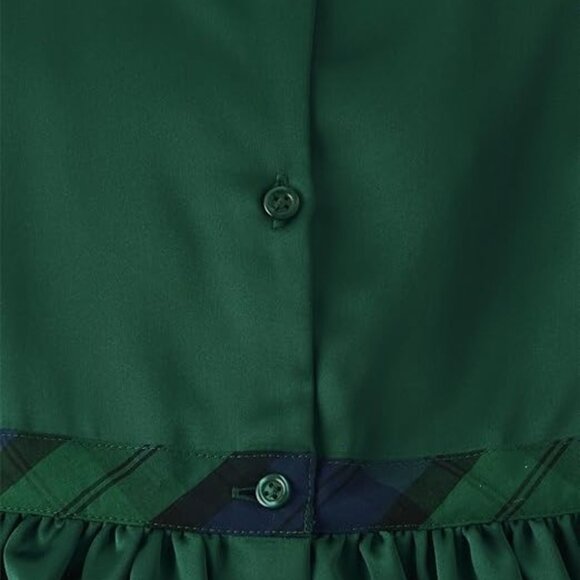 NEW Gymboree 2T Toddler Green Special Occasion Dress Noble Bow and Diaper Cover - Picture 8 of 11